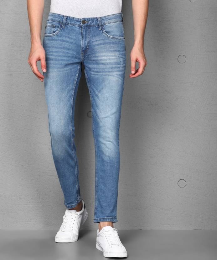 Slim Men Dark Blue Jeans